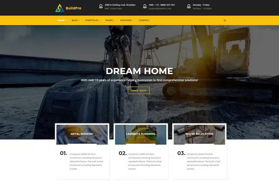 BUILDPRO – CONSTRUCTION DRUPAL 9 THEME